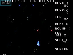 Image in-game du jeu Space Slalom sur Sega SG-1000