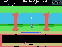 Image in-game du jeu Pitfall II sur Sega SG-1000