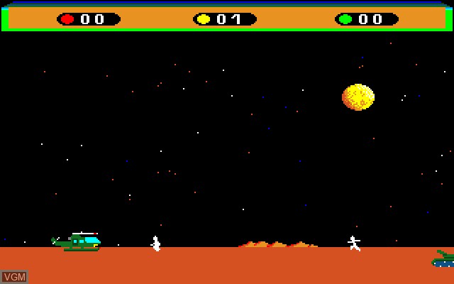 Image in-game du jeu Choplifter sur Sony SMC-777