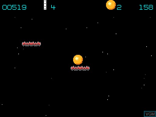Image in-game du jeu Astroball sur MGT Sam Coupé