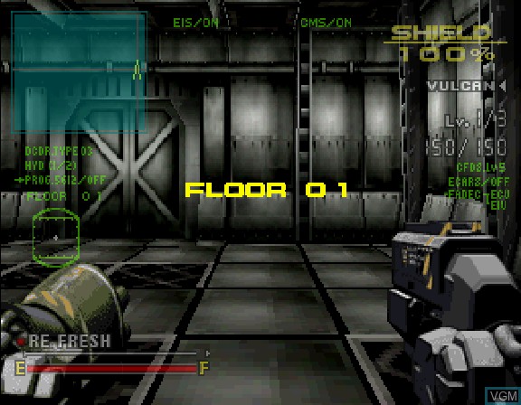 Image du menu du jeu Robotica - Cybernation Revolt sur Sega Saturn