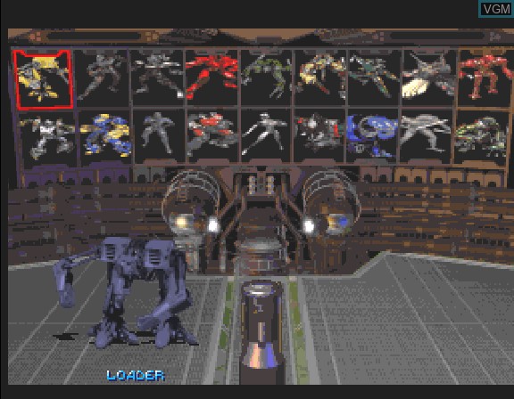 Image du menu du jeu Resurrection - Rise 2 sur Sega Saturn