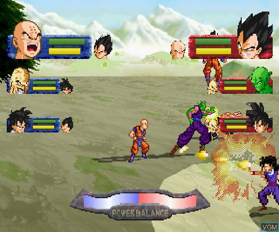 Image in-game du jeu Dragon Ball Z - Idainaru Dragon Ball Densetsu sur Sega Saturn