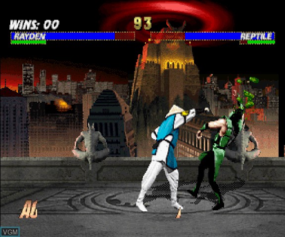 Image in-game du jeu Mortal Kombat Trilogy sur Sega Saturn