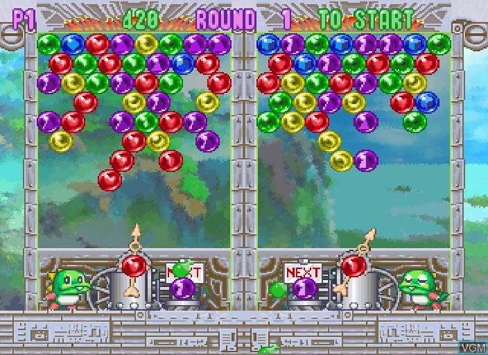 Image in-game du jeu Bust-A-Move 3 sur Sega Saturn