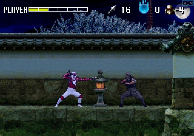 Image in-game du jeu Shinobi Legions sur Sega Saturn