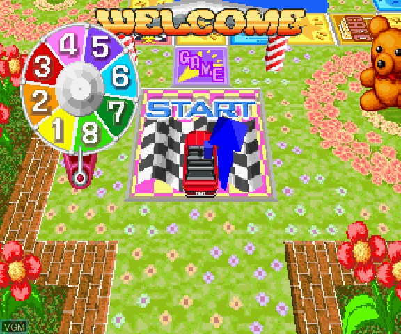 Image in-game du jeu DX Jinsei Game II sur Sega Saturn