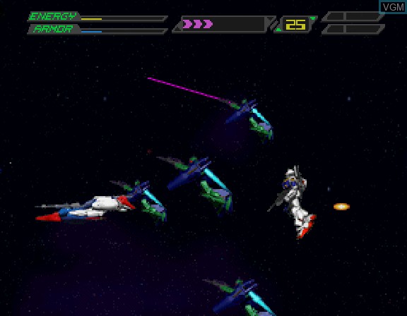 Image in-game du jeu Kidou Senshi Z Gundam - Zenpen Zeta no Kodou sur Sega Saturn