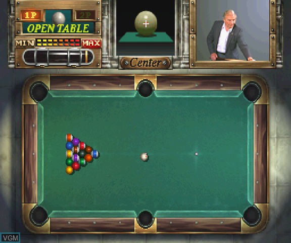 Image in-game du jeu Minnesota Fats - Pool Legend sur Sega Saturn