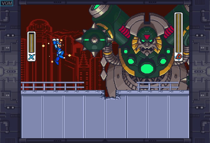 Image in-game du jeu Mega Man X3 sur Sega Saturn