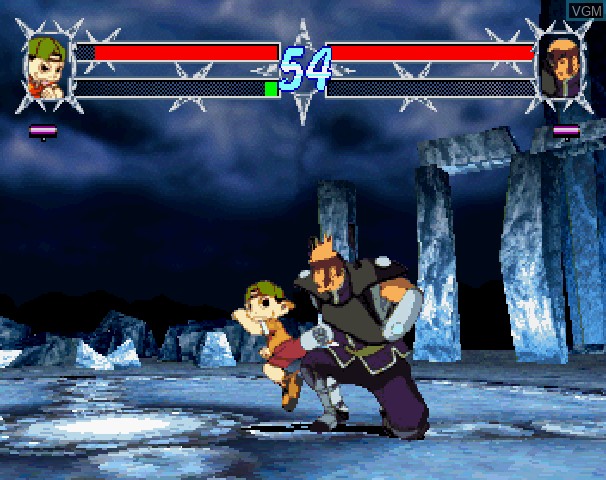 Image in-game du jeu Ninku - Tsuyokina Yatsura No Daigekitotsu! sur Sega Saturn