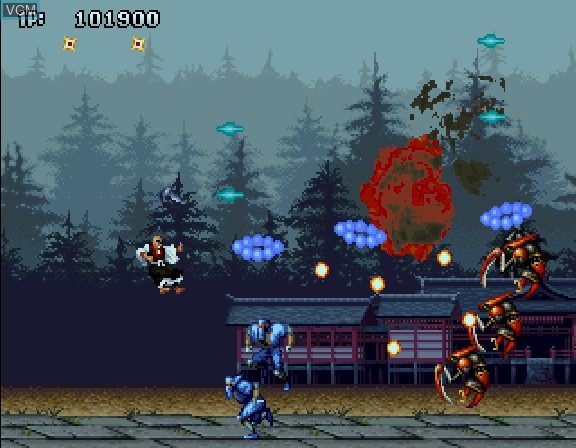 Image in-game du jeu Sengoku Blade sur Sega Saturn
