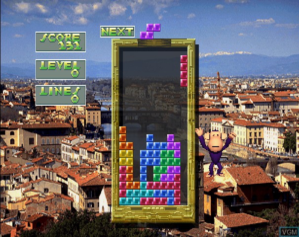 Image in-game du jeu Tetris-S sur Sega Saturn