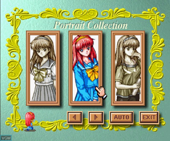 Image in-game du jeu Tokimeki Memorial Selection - Fujisaki Shiori sur Sega Saturn