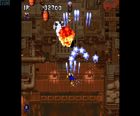Image in-game du jeu Gunbird sur Sega Saturn
