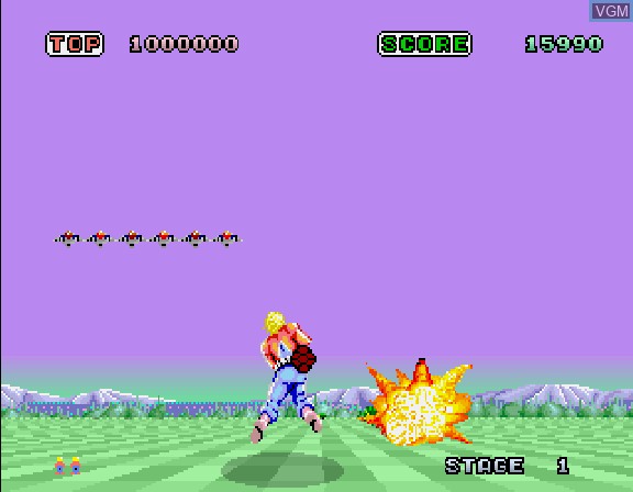 Image in-game du jeu Sega Ages Volume 1 sur Sega Saturn