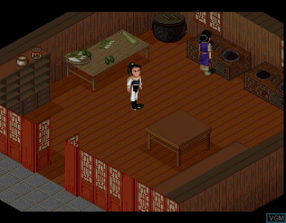 Image in-game du jeu Senken Kigyouden sur Sega Saturn