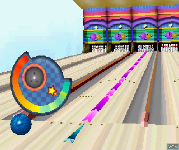 Image in-game du jeu Star Bowling Vol. 2, The sur Sega Saturn