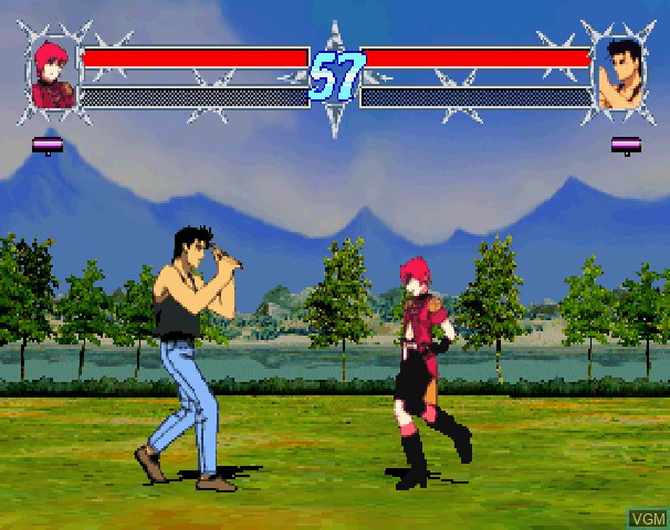 Image in-game du jeu Ninku - Tsuyokina Yatsura No Daigekitotsu! sur Sega Saturn