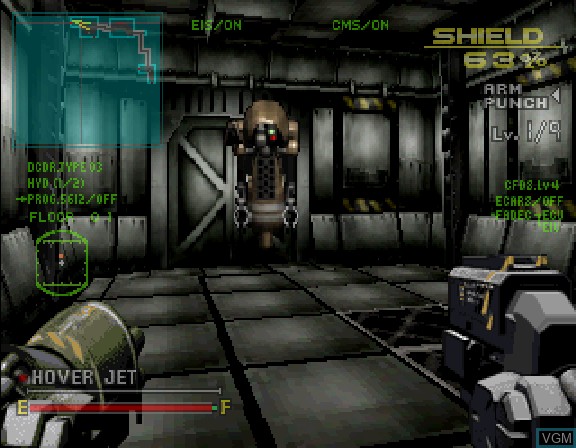 Image in-game du jeu Robotica - Cybernation Revolt sur Sega Saturn
