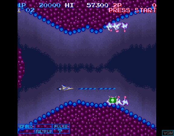 Image in-game du jeu Salamander Deluxe Pack Plus sur Sega Saturn