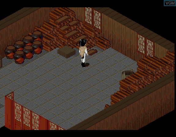 Image in-game du jeu Senken Kigyouden sur Sega Saturn