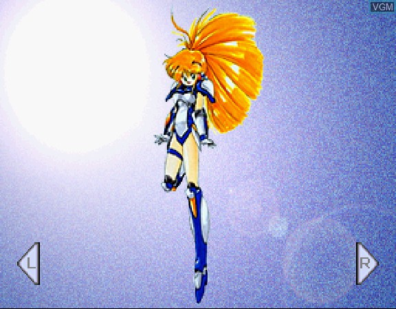 Image in-game du jeu Ginga Ojousama Densetsu Yuna - Mika Akitaka Illust Works 2 sur Sega Saturn