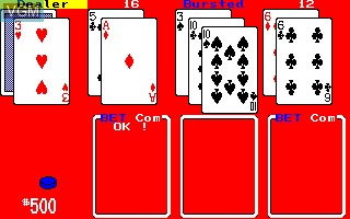 Image in-game du jeu Card Games sur Sharp X1