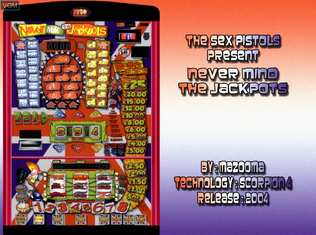 Image in-game du jeu Never Mind The Jackpots sur Machines à sous