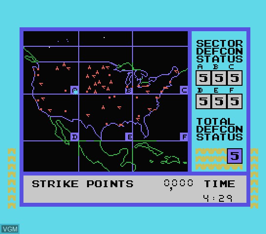 Image in-game du jeu War Games sur Spectravideo SVI 318 / 328