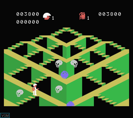 Image in-game du jeu Tetra Horror sur Spectravideo SVI 318 / 328