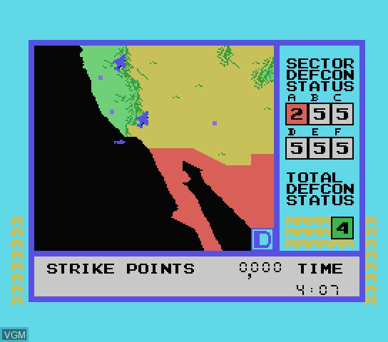 Image in-game du jeu War Games sur Spectravideo SVI 318 / 328