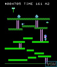 Image in-game du jeu Miner 2049er sur Epoch S. Cassette Vision