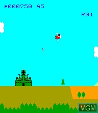 Image in-game du jeu Sky Kid sur Epoch S. Cassette Vision