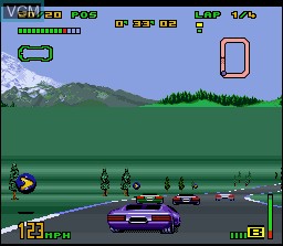 Image in-game du jeu Top Gear 3000 sur Nintendo Super NES