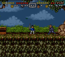 Image in-game du jeu 3 Ninjas Kick Back sur Nintendo Super NES
