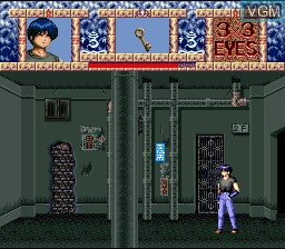 Image in-game du jeu 3x3 Eyes - Juuma Houkan sur Nintendo Super NES