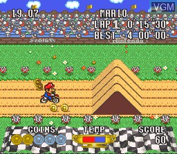 Excitebike Bunbun Mario Battle Stadium 1