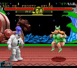 Image in-game du jeu ClayFighter - Tournament Edition sur Nintendo Super NES