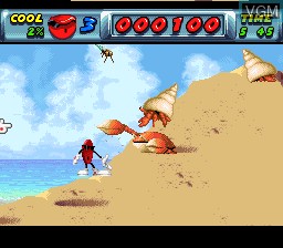 Image in-game du jeu Cool Spot sur Nintendo Super NES