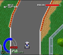 Image in-game du jeu Cyber Spin sur Nintendo Super NES
