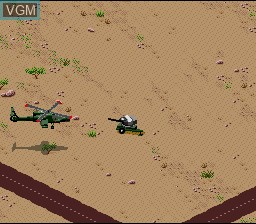 Image in-game du jeu Desert Strike - Return to the Gulf sur Nintendo Super NES