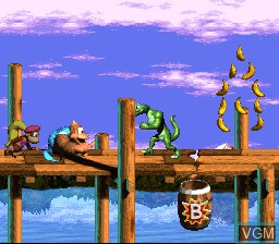 Image in-game du jeu Donkey Kong Country 3 - Dixie Kong's Double Trouble sur Nintendo Super NES