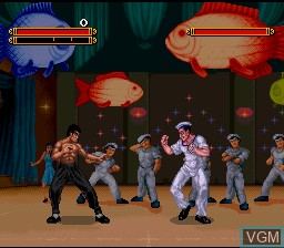 Image in-game du jeu Dragon - The Bruce Lee Story sur Nintendo Super NES