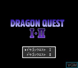 Image in-game du jeu Dragon Quest I & II sur Nintendo Super NES