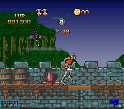 Image in-game du jeu Dragon's Lair sur Nintendo Super NES