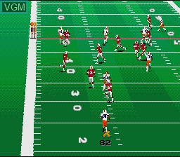 Image in-game du jeu College Football USA 97 sur Nintendo Super NES