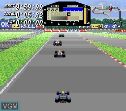 Image in-game du jeu F1 ROC - Race of Champions sur Nintendo Super NES