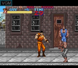 Image in-game du jeu Final Fight Guy sur Nintendo Super NES