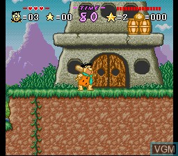 Image in-game du jeu Flintstones, The - The Treasure of Sierra Madrock sur Nintendo Super NES